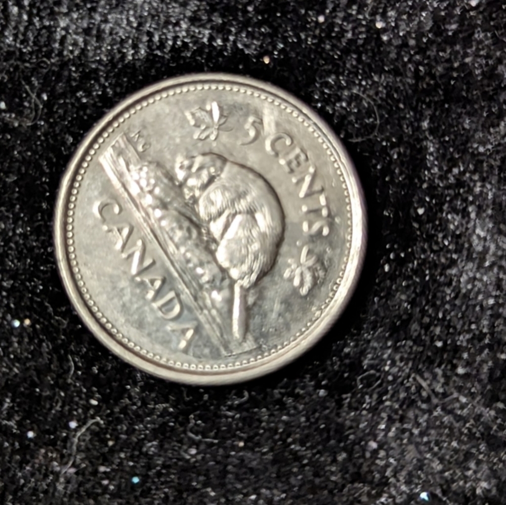 RARE 5¢dateless On Front Error Coin
